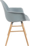 Zuiver Albert Kuip Eetkamerstoelen met armleuning Lichtgrijs - Set van 2