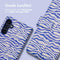 iMoshion Hoesje Geschikt voor Samsung Galaxy A34 (5G) Hoesje Met Pasjeshouder - iMoshion Design Bookcase smartphone - Meerkleurig / White Blue Stripes