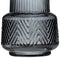 Vaas Grijs Glas 10,5 x 10,5 x 15 cm