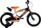 Volare Sportivo Kinderfiets - Jongens - 16 inch - Neon Oranje Zwart - 95% afgemonteerd