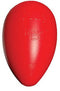 Jolly Pets Jolly Egg Ø 30 cm - Kunststof Hondenspeelgoed – Stevige hondenbal – Geschikt voor de grote hond – Hondenspeeltjes – Weerbestendig - Rood