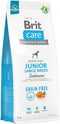 Brit Care Dog Grain-Free Junior Large Breed Zalm - Hondenvoer - 12 kg