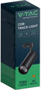 V-TAC VT-47050-B LED Tracklights - COB Tracklights - IP20 - Zwart - 40 Watt - 3150 Lumen - 3IN1