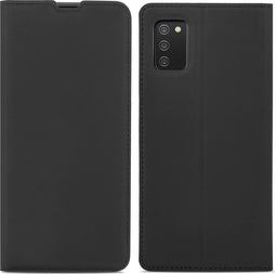 iMoshion Hoesje Geschikt voor Samsung Galaxy A02s Hoesje Met Pasjeshouder - iMoshion Slim Folio Bookcase - Zwart