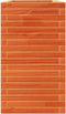 vidaXL - Plantenbak - 110x40x72,5 - cm - massief - grenenhout - wasbruin