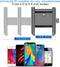 Mobiele Telefoon Houder Fiets Aluminium Motorfiets Mobiele Telefoon Houder met 360° Draaibare Anti-Shake Motorfiets Smartphone Houder Scooter Universeel voor 4.0-6.8 Inch Smartphone GPS Andere Apparaten