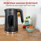 AoraKitchen Waterkoker - 1.7L - LED Touchscreen - Instelbare Temperatuurregeling - Zwart