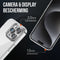 Podec iPhone 15 Pro - Telefoonhoesje - Inclusief screenprotector - Transparant
