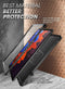 Supcase Samsung Galaxy Tab A7 (2020) - Hoesje - Extra sterk met standaard - Zwart