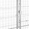 vidaXL - Hondenkennel - 21,78 - m² - gegalvaniseerd - staal