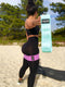 Positive Things Resistance Bands - Set van 4 weerstandsbanden - Full body fitness elastieken - Pastel roze