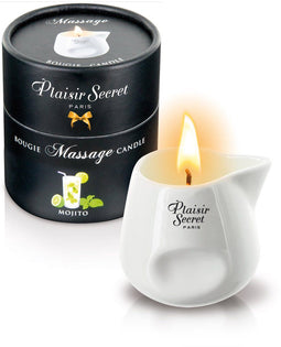 Plaisirs Secrets Massagekaars Mojito - 80 ml