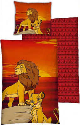 Disney The Lion King Dekbedovertrek - 140 x 200 + 63 x 63 cm - Polyester
