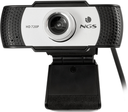 NGS XpressCam720 - Webcam - HD 1280x720 - Zwart