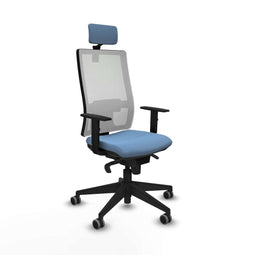 Bureaustoel Piqueras y Crespo 1D066G2 Hemelsblauw