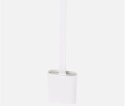 CleanRite - Flexibele toiletborstel - Druppelvrij en bacteriebestendig - Wit