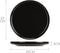 GLAMOMAX'S Choice - Baltic Black Bond Vintage Serviesset - 24-Delig - 6 Persoons - Zwart Servies - inclusief 6 S&P Drinkglazen (32CL) - Vaatwasserbestendig - Waterglazen - Kerstservies - Zwarte Bordenset met Tumblers