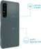 iMoshion Hoesje Geschikt voor Sony Xperia 1 IV Hoesje Siliconen - iMoshion Softcase Backcover smartphone - Transparant