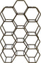 Light & Living Wijnrek Salbris - Antiek Brons - 12 Flessen - Modern,Industrieel