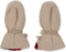 Konges Sløjd Jody Teddy wanten - Ladybug sand - Want - Kinderwanten - Maat 12-18 maand
