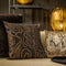 Dutch Decor Sierkussen River - Polyester - Zwart / Goud - 45x45 cm (BxD) - Raven