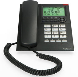 Profoon TX-325 - Bureautelefoon - Handsfree bellen - Zwart