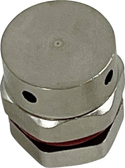 TRU COMPONENTS HX-BF-M8 Drukcompensatie element M8 Messing (vernikkeld) Messing 1 stuk(s)