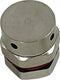 TRU COMPONENTS HX-BF-M8 Drukcompensatie element M8 Messing (vernikkeld) Messing 1 stuk(s)