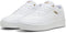 PUMA Court Classic Sneakers - SoftFoam+ - PUMA White-PUMA Gold