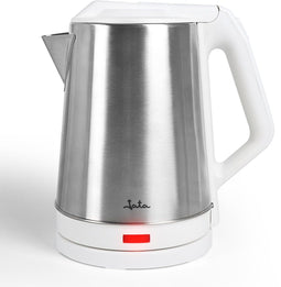 JATA JEHA1723 - Waterkoker - 1500 W - Draadloos - Roestvrijstaal Wit