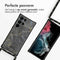 iMoshion Hoesje Geschikt voor Samsung Galaxy S23 Ultra Hoesje Met Koord - iMoshion Design Hoesje met Koord - Zwart / Black Marble