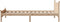 vidaXL - Bedframe - zonder - matras - massief - grenenhout - 90x200 - cm