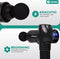 Niceey Massage Gun Pro - Massage Pistool - 30 Snelheden - 6 Opzetstukken - Zwart
