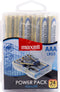 Maxell 790268 - Opbergdoos AAA-batterijen - 24 stuks - Multi-color