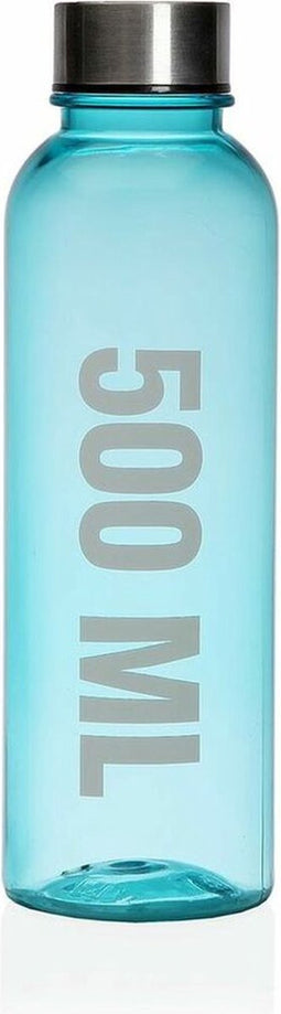 Waterfles Blauw 500 ml Staal polyestyreen