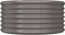 vidaXL - Plantenbak - 80x80x36 - cm - gepoedercoat - staal - grijs