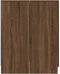 vidaXL - Wasmachinekast - 71x71,5x91,5 - cm - bruin - eikenkleur
