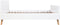 Bopita Lynn twinbed 120x200 - Wit/Naturel
