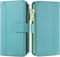 iMoshion Hoesje Geschikt voor Samsung Galaxy S20 FE Hoesje Met Pasjeshouder - iMoshion Luxe Portemonnee - Turquoise