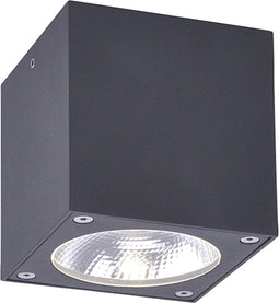 Paul Neuhaus domi - Plafond spot - 1 lichts - L 9 cm - Antraciet
