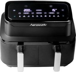 Hanseatic HAF212600D - Heteluchtfriteuse - 6,2 Liter 1500 Watt - Zwart & RVS