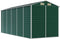 vidaXL - Tuinschuur - 191x470x198 - cm - gegalvaniseerd - staal - groen