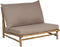 TODI - Fauteuil - Lichthout/Taupe - Bamboe