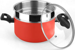 Kookpot FAGOR Rood Aluminium (Ø 20 cm)