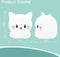 Sleepy Friends Nachtlampje Kat - Dimbaar - 8 Kleuren - USB Oplaadbaar