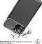 iMoshion Hoesje Geschikt voor iPhone 11 Pro Max Hoesje Siliconen - iMoshion Carbon Softcase Backcover - Zwart