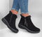 Skechers Easy Going - Veterboots - Gevoerde warme voering - Zwart