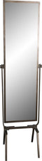 PTMD callas grijs metal standing mirror rechthoek