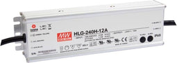 Mean Well HLG-240H-12A LED-driver, LED-transformator Constante spanning, Constante stroomsterkte 192 W 16 A 12 V/DC PFC