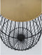 Housecraft Living Nout Bijzettafel Metaal Goud/ Zwart
